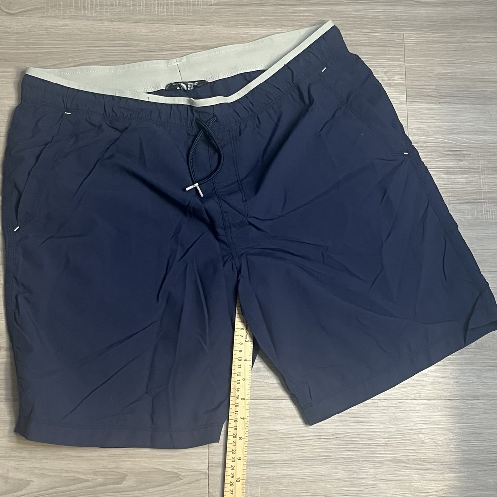 The North Face Men's XL Navy Blue Athletic Hiking Shorts Drawstring 9" Inseam - Picture 4 of 10
